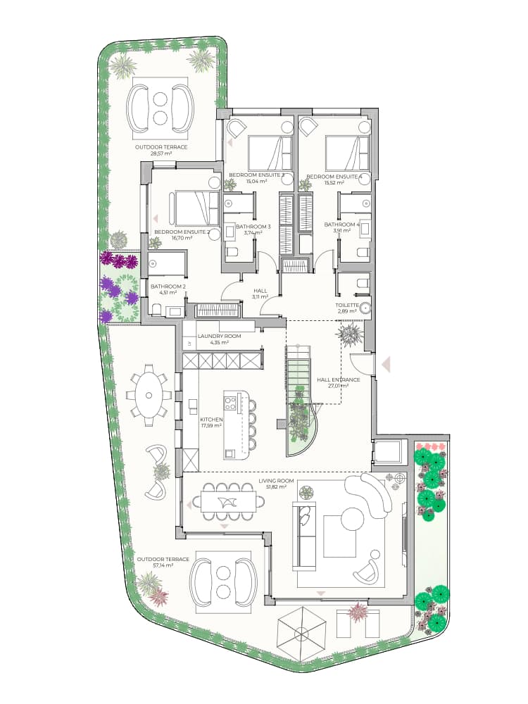 Penthouse Plano Planta Baja Vivienda - Sphere Sotogrande Penthouse Plano Planta Baja Vivienda - Sphere Sotogrande