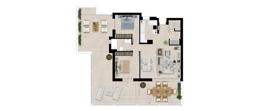 Planos-Emerald-Greens-duplex-3-habitaciones